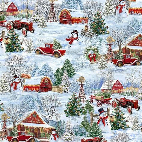 Timeless Treasures Christmas Fabrics 